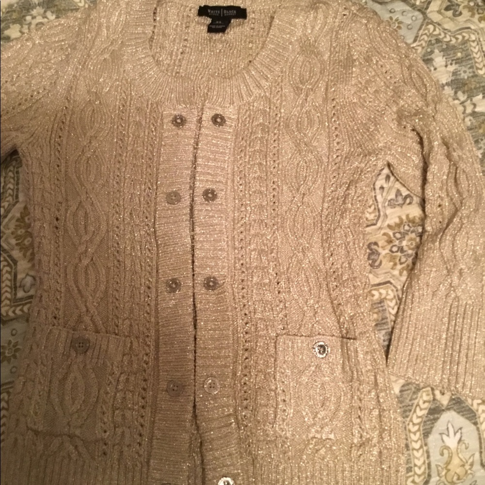 Shimmery cardigan